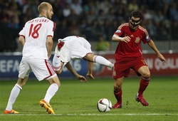 Belarus 0-1 Tây Ban Nha: Công của David Silva
