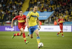 Thụy Điển 3-1 Montenegro: Ibrahimovic tỏa sáng