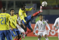 Mexico 1-2 Ecuador: Dấu chấm hết của El Tri