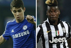 Chelsea dùng Oscar dụ Juventus nhả Pogba