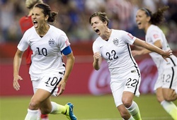 Mỹ 2-0 Đức: Giành vé vào chung kết bóng đá nữ
