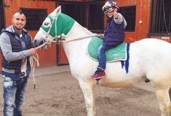 Vidal vô địch đua ngựa ở Chile