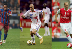 Lác mắt với những pha bóng kỹ thuật của Ronaldinho, Zidane và Bergkamp