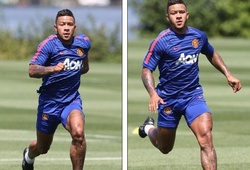 Memphis Depay khoe cơ bắp đáng kinh ngạc