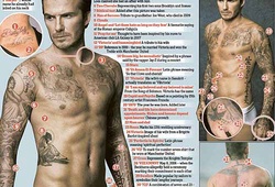 Giải mã 40 hình xăm của Beckham
