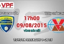 Trực tiếp vòng 20 V League: FLC Thanh Hóa vs Than Quảng Ninh