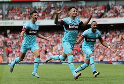 Arsenal 0-2 West Ham: Động đất tại Emirates