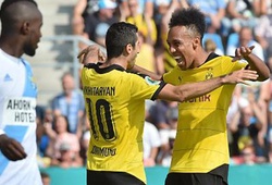 Chemnitzer 0-2 Dortmund: Lương duyên Aubameyang &#8211; Mkhitaryan