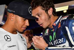 Rossi mời Hamilton thử sức với MotoGP