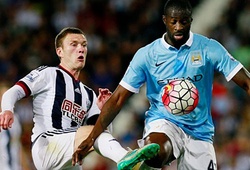 West Brom 0-3 Man City: Toure tỏa sáng, Man City ẵm ngôi đầu