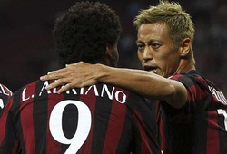 AC Milan 2-0 Perugia: Honda khai hỏa, Milan đi tiếp