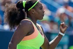 Serena Williams 2-0 Karin Knapp