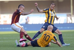 Hellas Verona 1-1 Roma: Bất lực trên sân khách