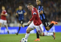 Wayne Rooney con quỷ khát máu trong trận đấu với Club Brugge