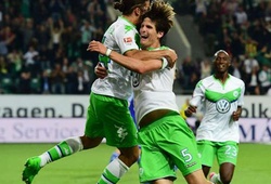 Wolfsburg 3-0 Schalke 04: Vắng De Bruyne, Sói Xanh vẫn giành trọn 3 điểm