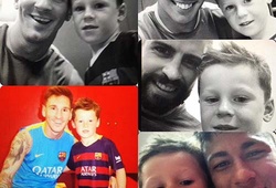 Con trai Rooney hâm mộ Barcelona