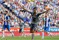 Espanyol 0-6 Real Madrid: CR7 đem bão về Catalan