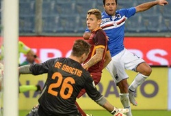 Sampdoria 2-1 Roma: Tự tay bóp cổ, Roma ‘trắng bụng’ trên đất khách