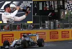 Chặng F1 Japanese GP: Hamilton san bằng kỷ lục của thần tượng