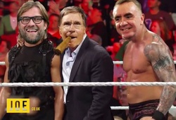 Brendan Rodgers bị Klopp hạ đo ván trên sàn WWE