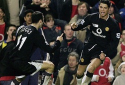 Man Utd đả bại Arsenal với tỉ số 4-2 ngay tại Highbury năm 2005