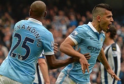 Man City 6-1 Newcastle: Thật may khi Aguero ghi bàn