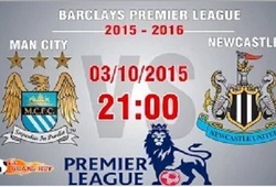 Trực tiếp vòng 8 Premier League: Man City vs Newcastle