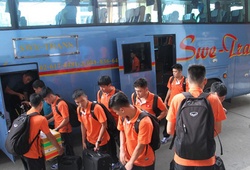 Giải futsal Đông Nam Á 2015: Đội tuyển futsal Việt Nam đã đến Thái Lan