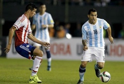 Paraguay 0-0 Argentina: Bất lực
