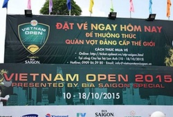 Trực tiếp bán kết giải VietNam Open 2015
