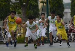 97 đội dự tranh giải bóng rổ học sinh Tiểu học Hà Nội 2015
