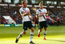 Bournemouth 1-5 Tottenham: Ngày Harry Kane trở lại