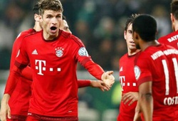 Wolfsburg 1-3 Bayern Munich: Muller lập cú đúp giúp ‘Hùm Xám’ hạ ‘Sói Xanh’