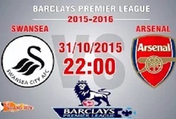 Trực tiếp vòng 11 Premier League: Swansea City vs Arsenal