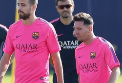 Luis Enrique “dìm” Messi, tung hô Busquets