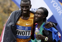 Biwott và Keitany giành “cú đúp” cho Kenya tại New York Marathon