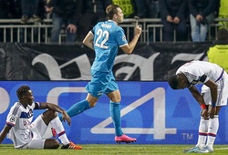 Lyon 0-2 Zenit: Sư tử khóc, niềm vui về cho nước Nga