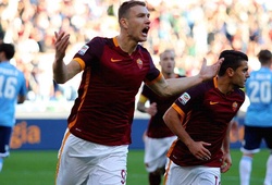 Roma 2-0 Lazio: Niềm vui cho sắc bã trầu