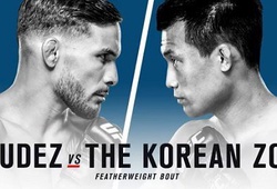 UFC Fight Night 104: The Korean Zombie trở lại với màn KO ấn tượng ngay trong hiệp 1