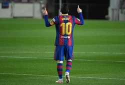 Chỉ với nửa mùa giải, Messi đã lọt vào Top 3 La Liga năm 2021