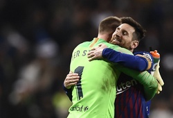 Thủ môn Barca không chọn Messi trong đội hình lý tưởng