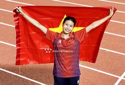 Đánh bại nhà vô địch SEA Games 32, cô gái 2001 Hà Nội giành HCĐ nhảy ba bước giải điền kinh châu Á 2023