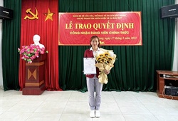 Nguyễn Thị Oanh trở thành Đảng viên sau kỳ tích điền kinh SEA Games 32