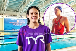 Cô bé 13 tuổi phá kỷ lục Đại hội Thể thao toàn quốc của Ánh Viên khi đàn chị dừng bước ở vòng loại