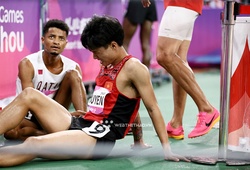 Nguyễn Trung Cường phạm quy, cần hỗ trợ y tế sau cuộc đua 3000m chướng ngại vật Asiad 19