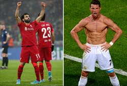 Salah ghi bàn liên tiếp ở Champions League vẫn xếp sau Ronaldo