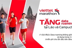 Viettel tặng data roaming cho vận động viên tham gia giải chạy Viettel Marathon 2024