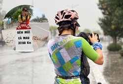 “Cô gái thép” Thanh Vũ bắt đầu hành trình đạp xe kêu gọi giảm thải rác nhựa