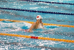 Trần Hưng Nguyên đạt thông số kém xa thành tích HCV 3 kỳ SEA Games ở nội dung sở trường tại giải bơi thế giới