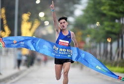 Tuyển thủ SEA Games Trần Văn Đảng vô địch giải chạy bán marathon Tây Hồ 2023